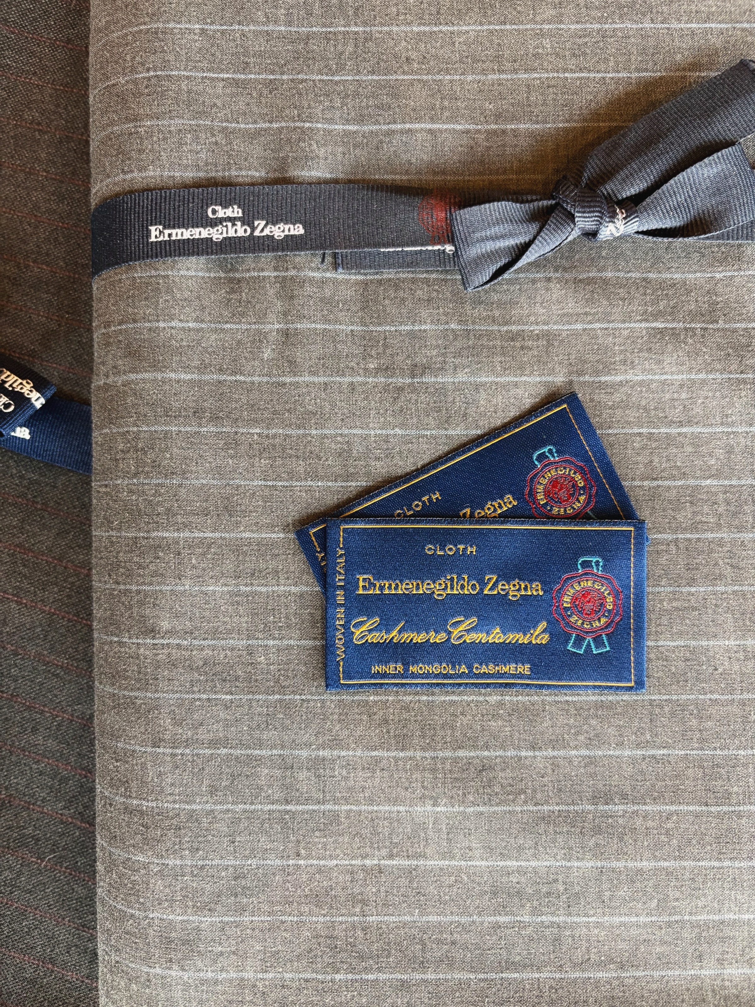 Woven in Italy, cut by hand